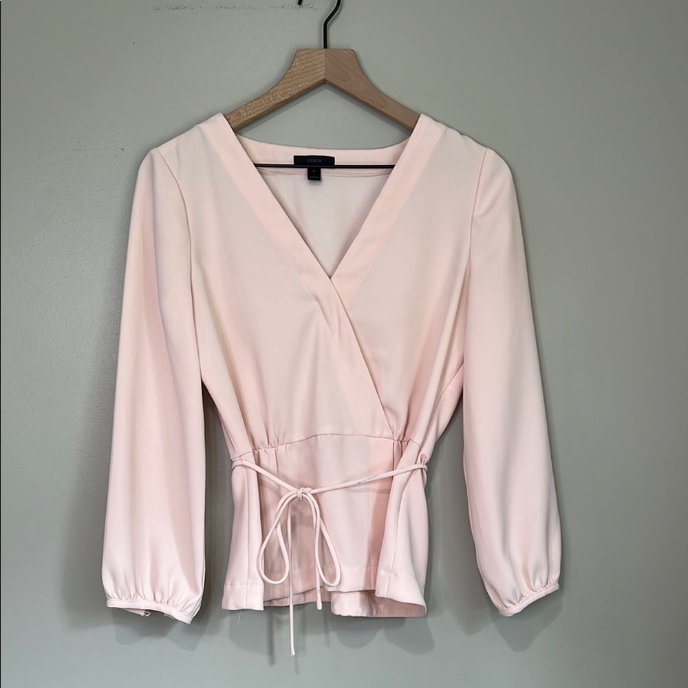 J. Crew Light Pink Blouse Women’s 4